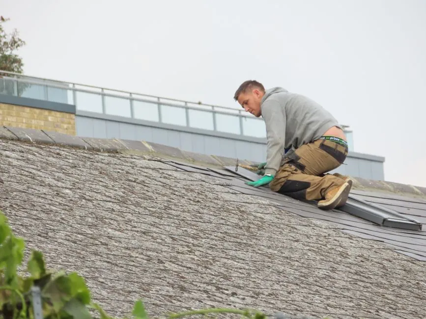 Aluminum Gutter Installation in Erwin